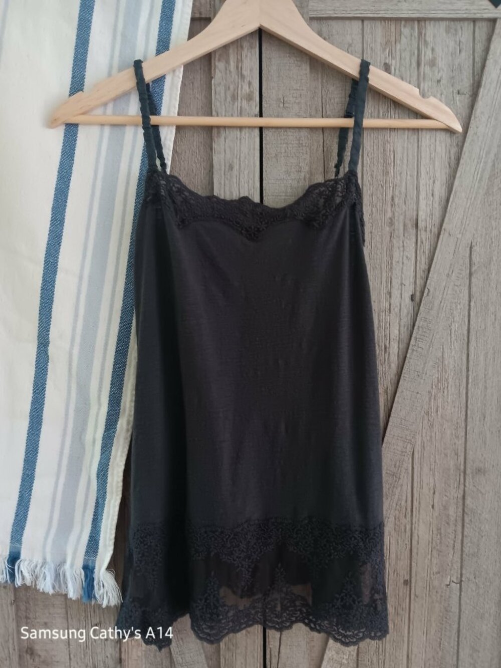 Y2K American Eagle Lace Camisole